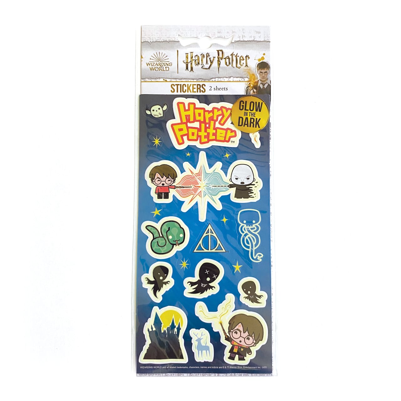 Paper House&#xAE; Harry Potter&#x2122; Glow-in-the-Dark Chibi Charms Stickers